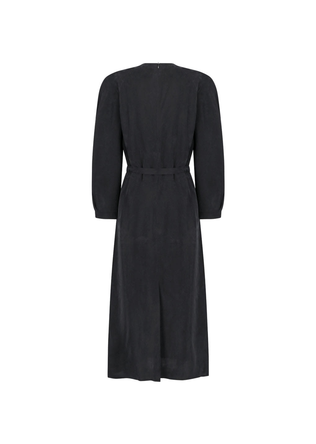 Amomento - [Pre-Order] Cupro Raglan Dress (Black) product image 7 | TRAB K-Fashion Australia