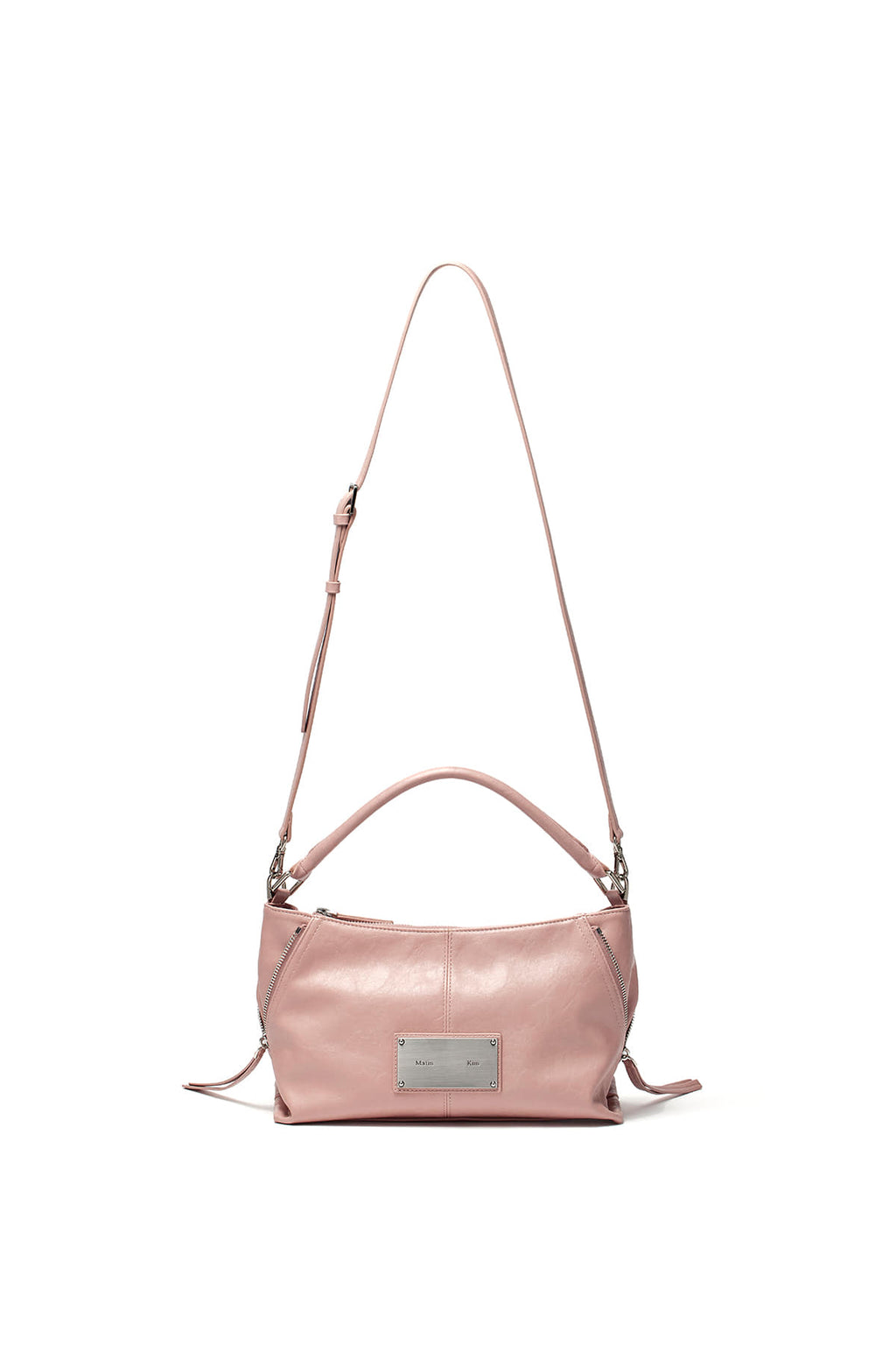 Matin Kim - Side Zipper Two Way Bag (Pink) product image 3 | TRAB K-Fashion Australia