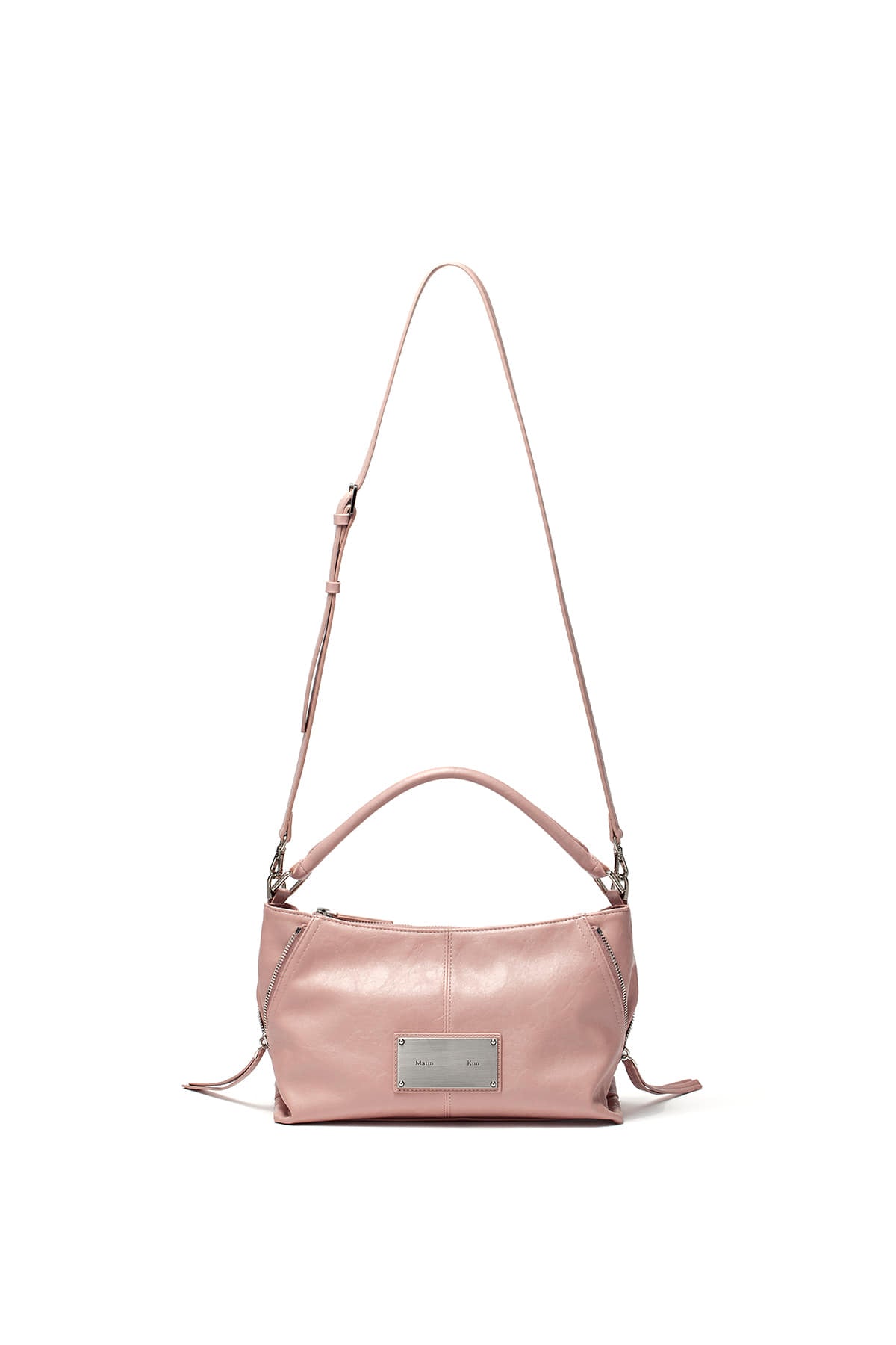 Matin Kim - Side Zipper Two Way Bag (Pink) product image 3 | TRAB K-Fashion Australia