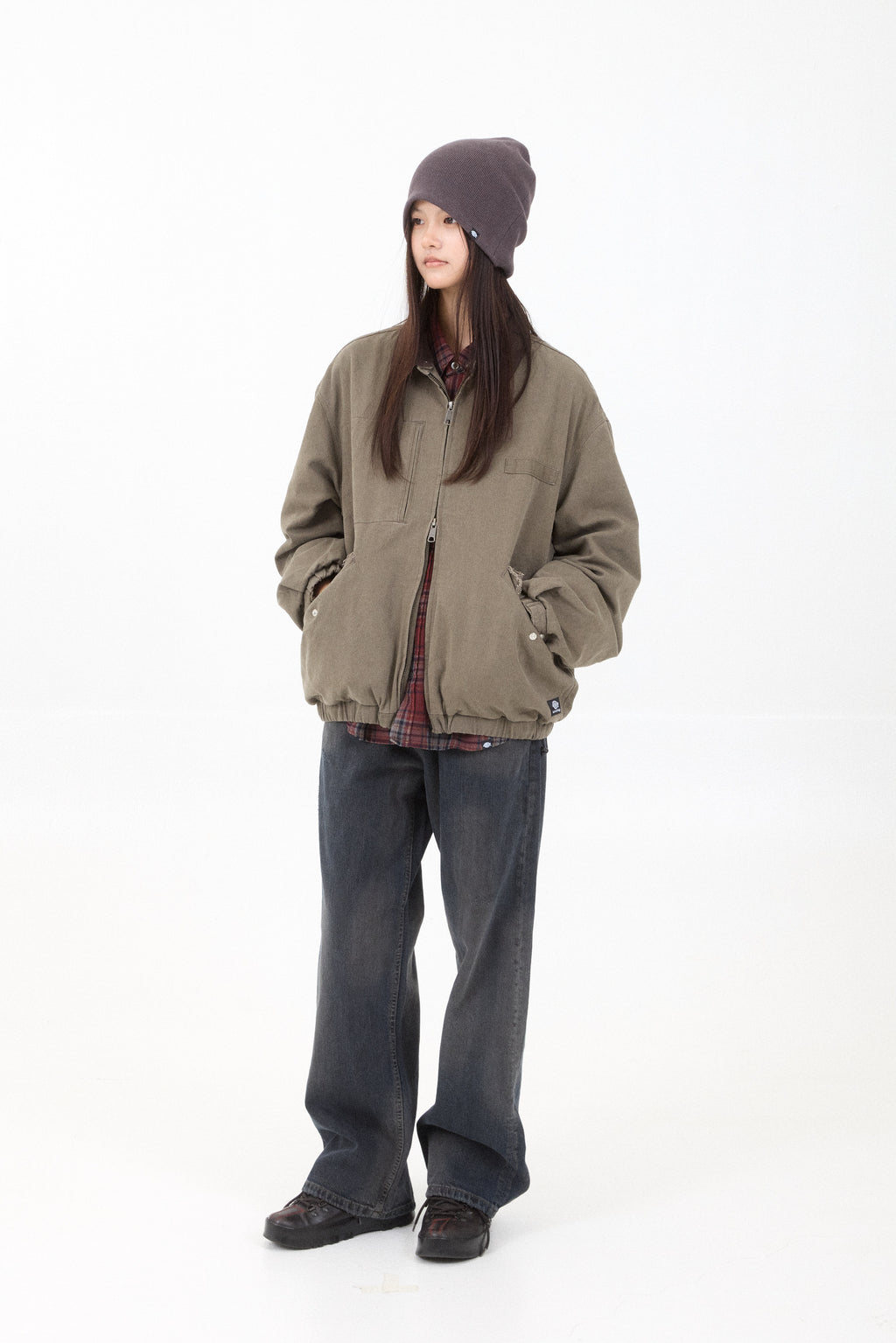 Hatchingroom - Detachable Flight Jacket (Olive) product image 13 | TRAB K-Fashion Australia