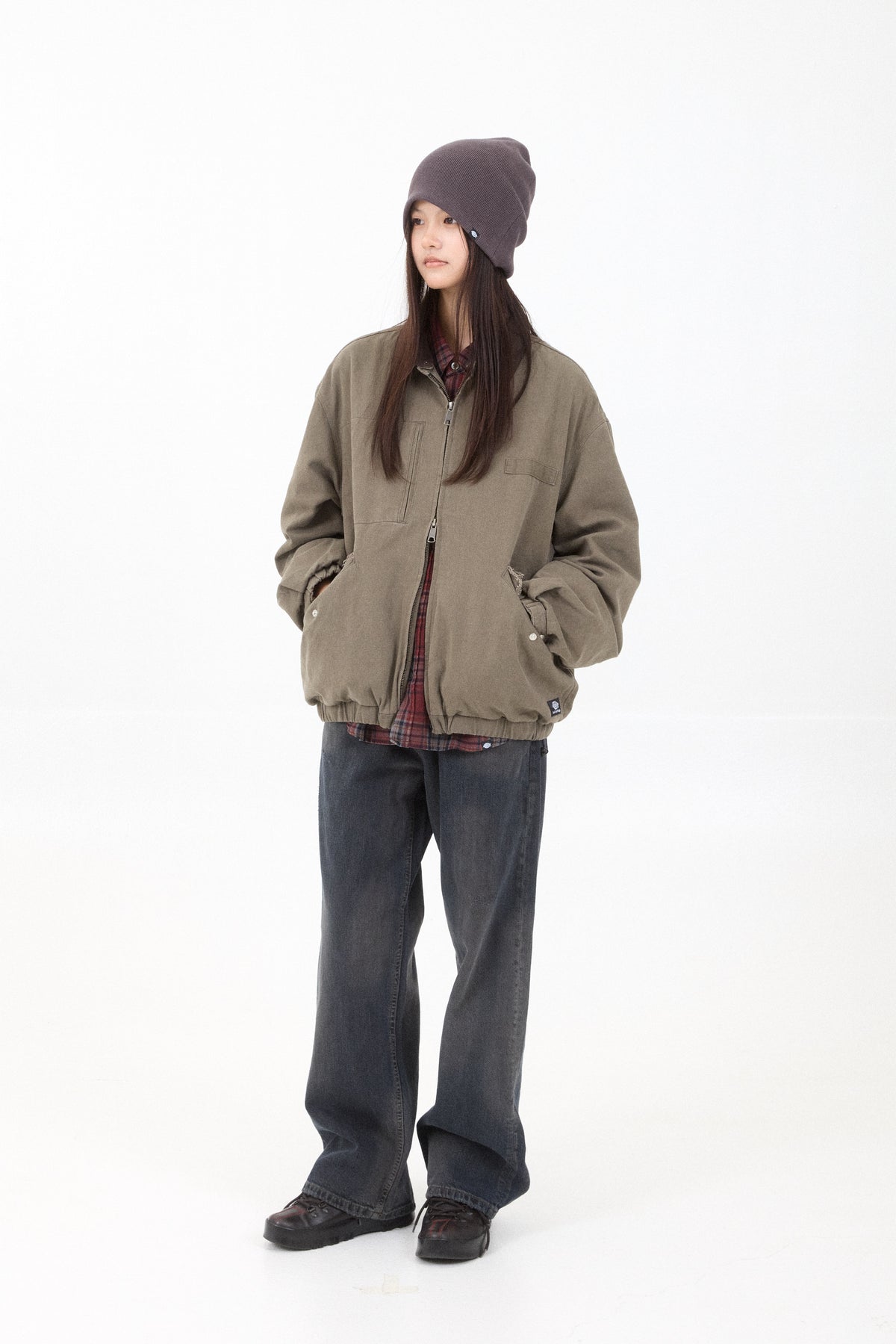 Hatchingroom - Detachable Flight Jacket (Olive) product image 13 | TRAB K-Fashion Australia