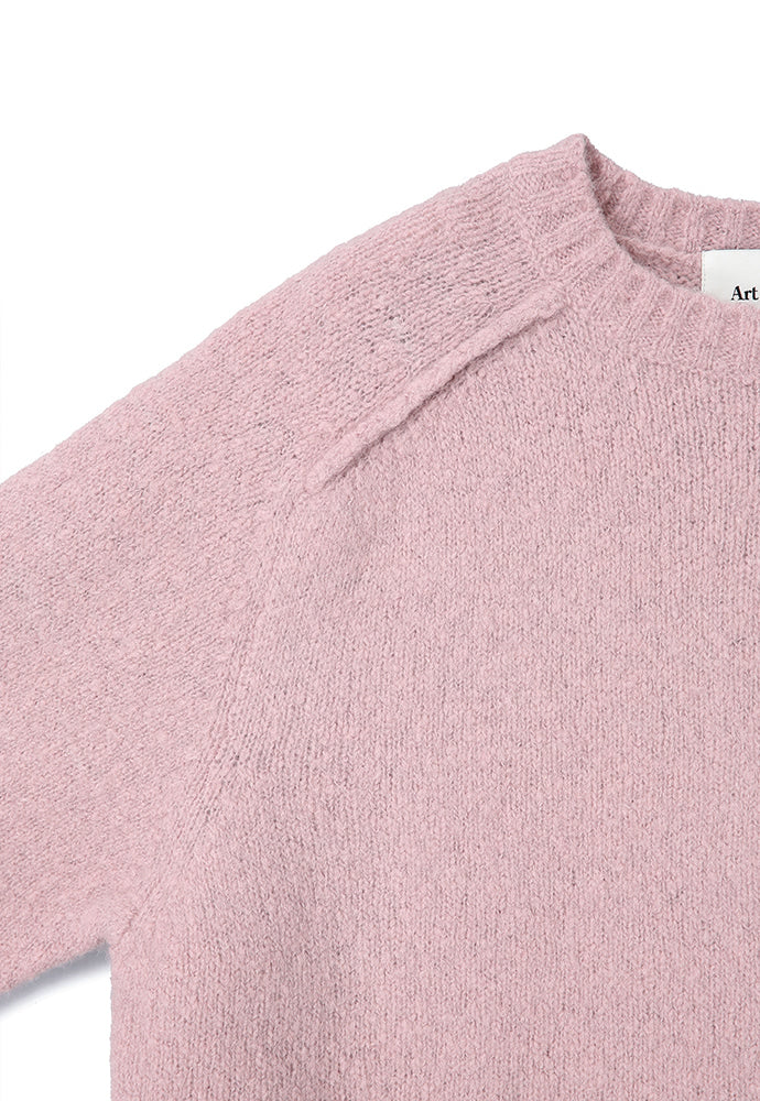 Art if acts - Boucle Saddle Neck Knit (Violet) product image 9 | TRAB K-Fashion Australia