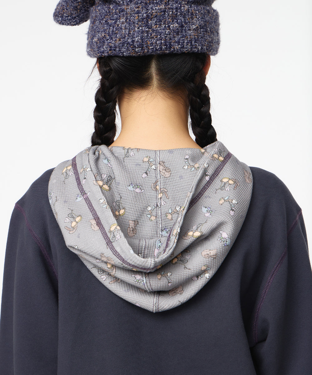 Coyseio - Vintage Washed Teji Graphic Hoodie (Navy) product image 6 | TRAB K-Fashion Australia