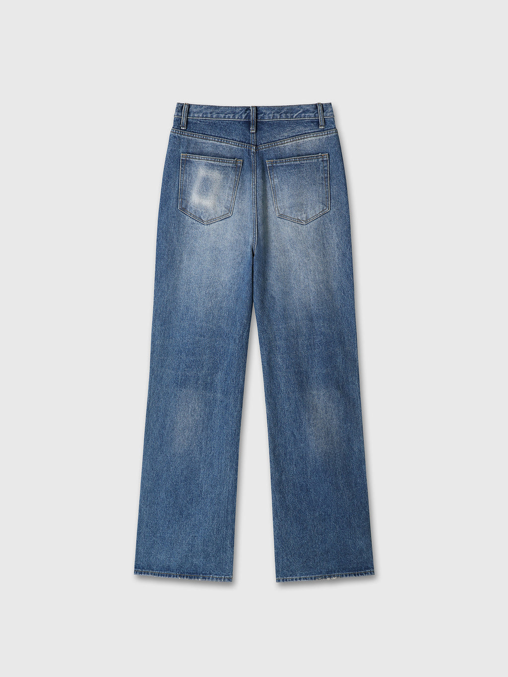 Tonywack - Wide-Leg Denim Jeans (Mid Blue) product image 10 | TRAB K-Fashion Australia
