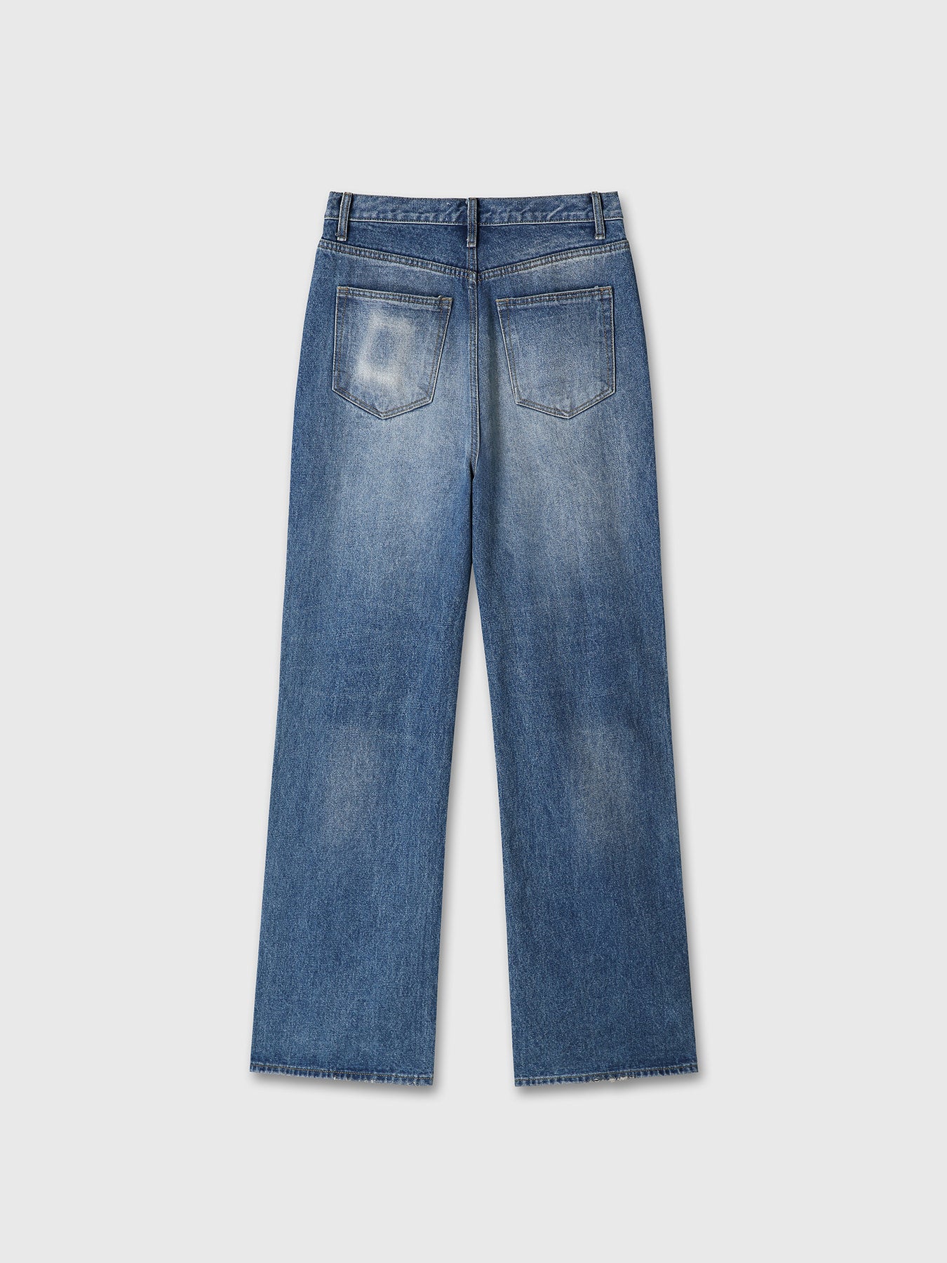 Tonywack - Wide-Leg Denim Jeans (Mid Blue) product image 10 | TRAB K-Fashion Australia