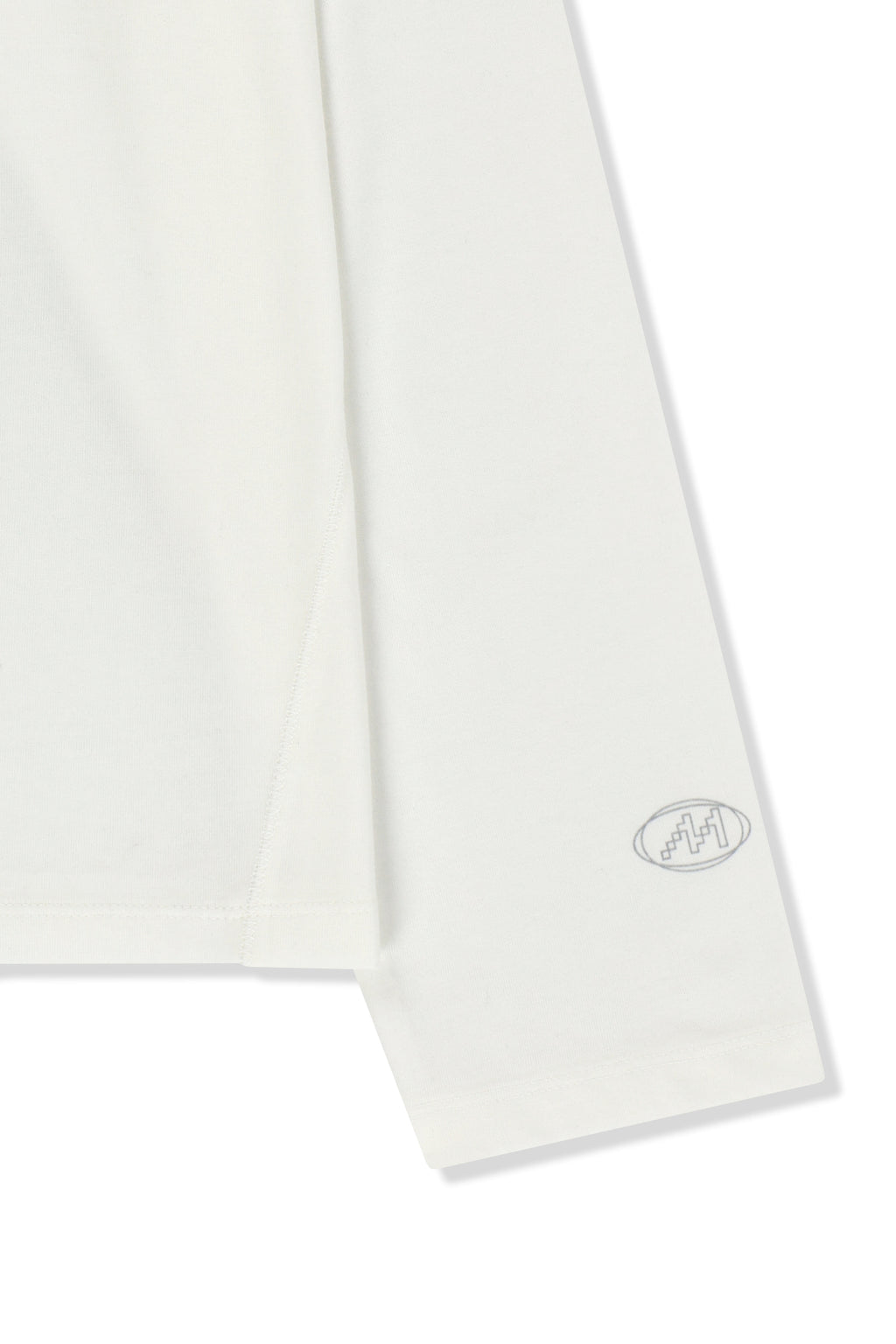 Matin Kim - Matin Pace Sunburst Graffiti Covered Top (Ivory) product image 3 | TRAB K-Fashion Australia