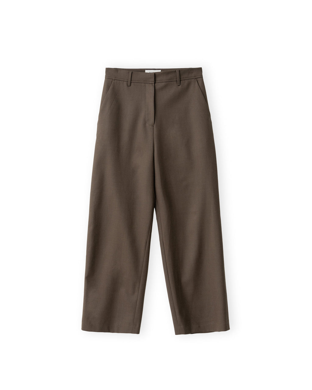Brownyard - Wide Wool Pants (Brown) product image 4 | TRAB K-Fashion Australia