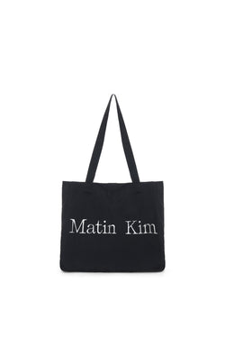 Matin Kim - Matin Fabric Big Ecobag (Black) product image 1 | TRAB K-Fashion Australia