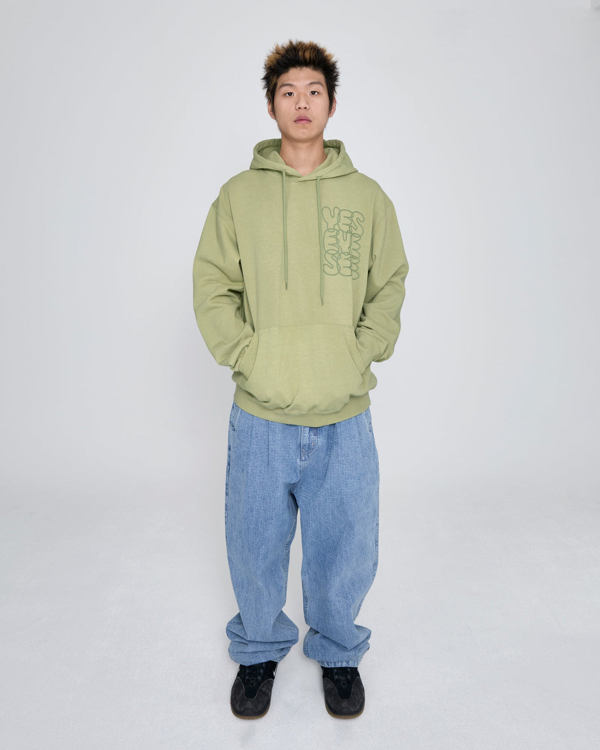 yeseyesee - C-Logo Hoodie (Pear Green) product image 6 | TRAB K-Fashion Australia