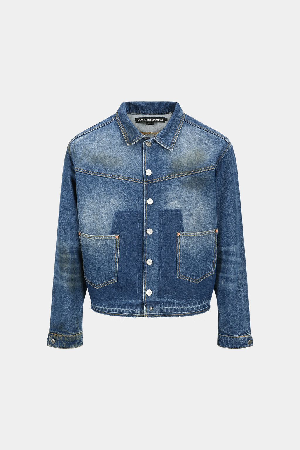 Andersson Bell - Rodeo Motorcycle Denim Jacket (Blue) product image 9 | TRAB K-Fashion Australia