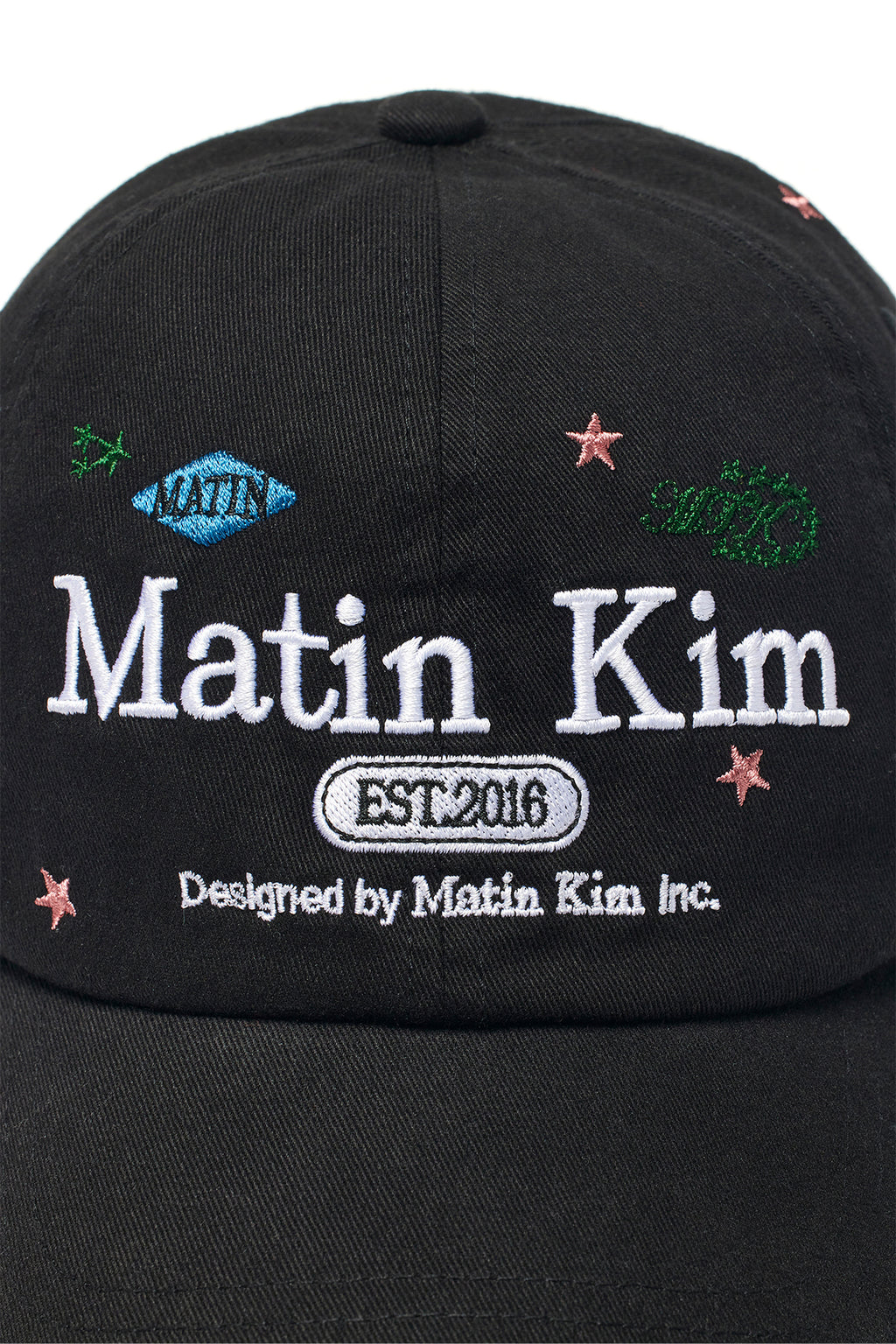 Matin Kim - Matin Logo Play Ball Cap (Black) product image 4 | TRAB K-Fashion Australia