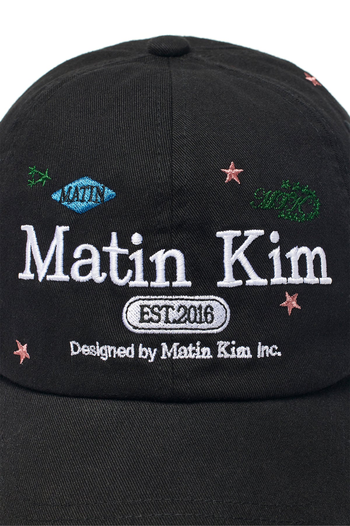 Matin Kim - Matin Logo Play Ball Cap (Black) product image 4 | TRAB K-Fashion Australia