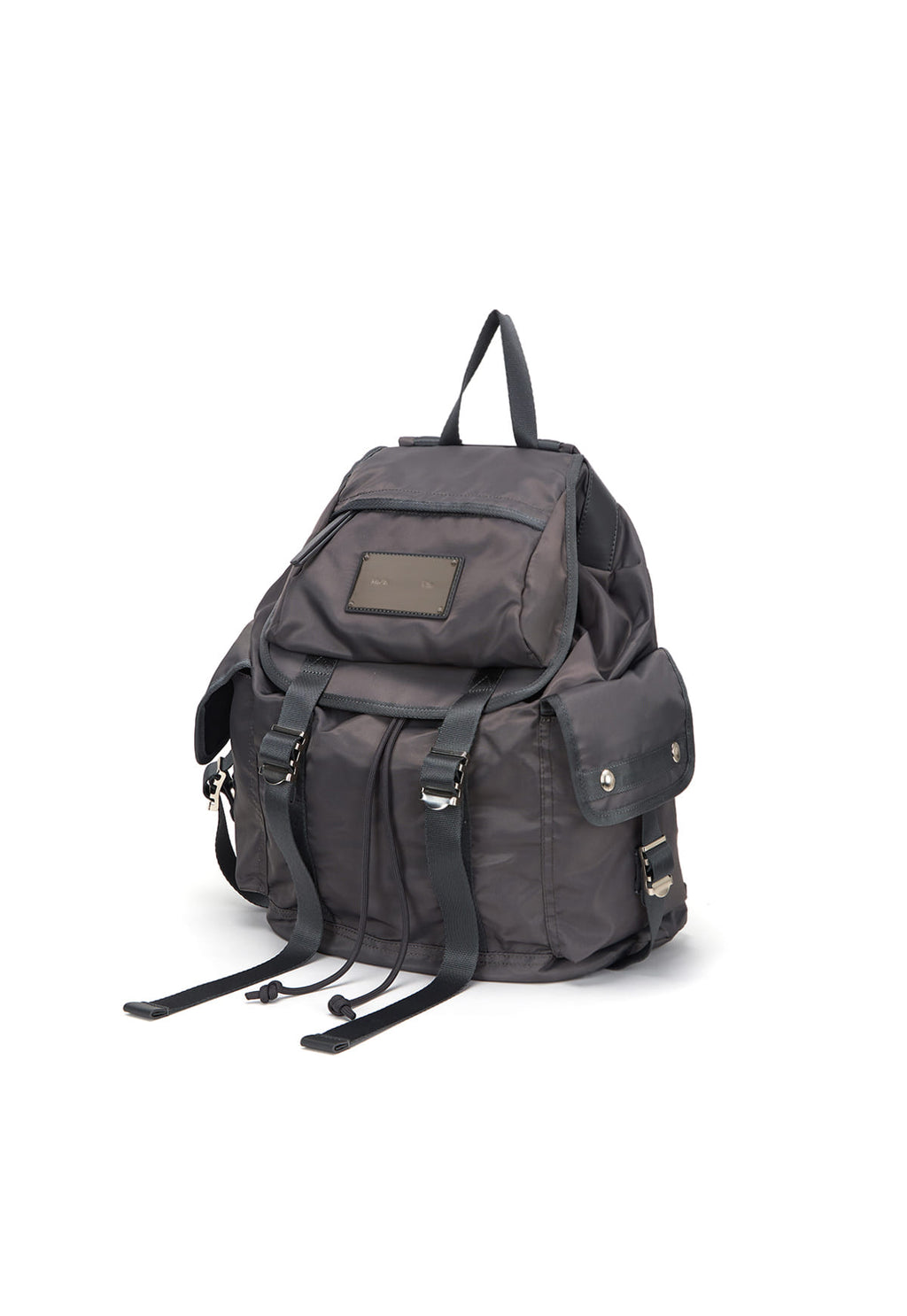 Matin Kim - Matin Pocket Utility Large Back Pack (Charcoal) product image 2 | TRAB K-Fashion Australia