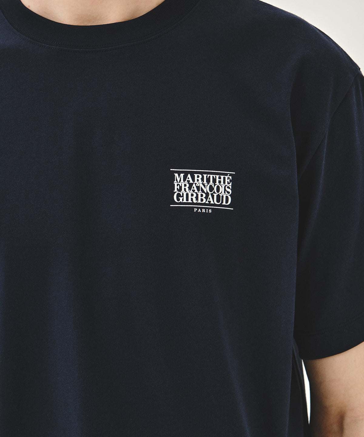 Marithe & Francois Girbaud - Aerocool Small Classic Logo Tee (Navy) product image 4 | TRAB K-Fashion Australia