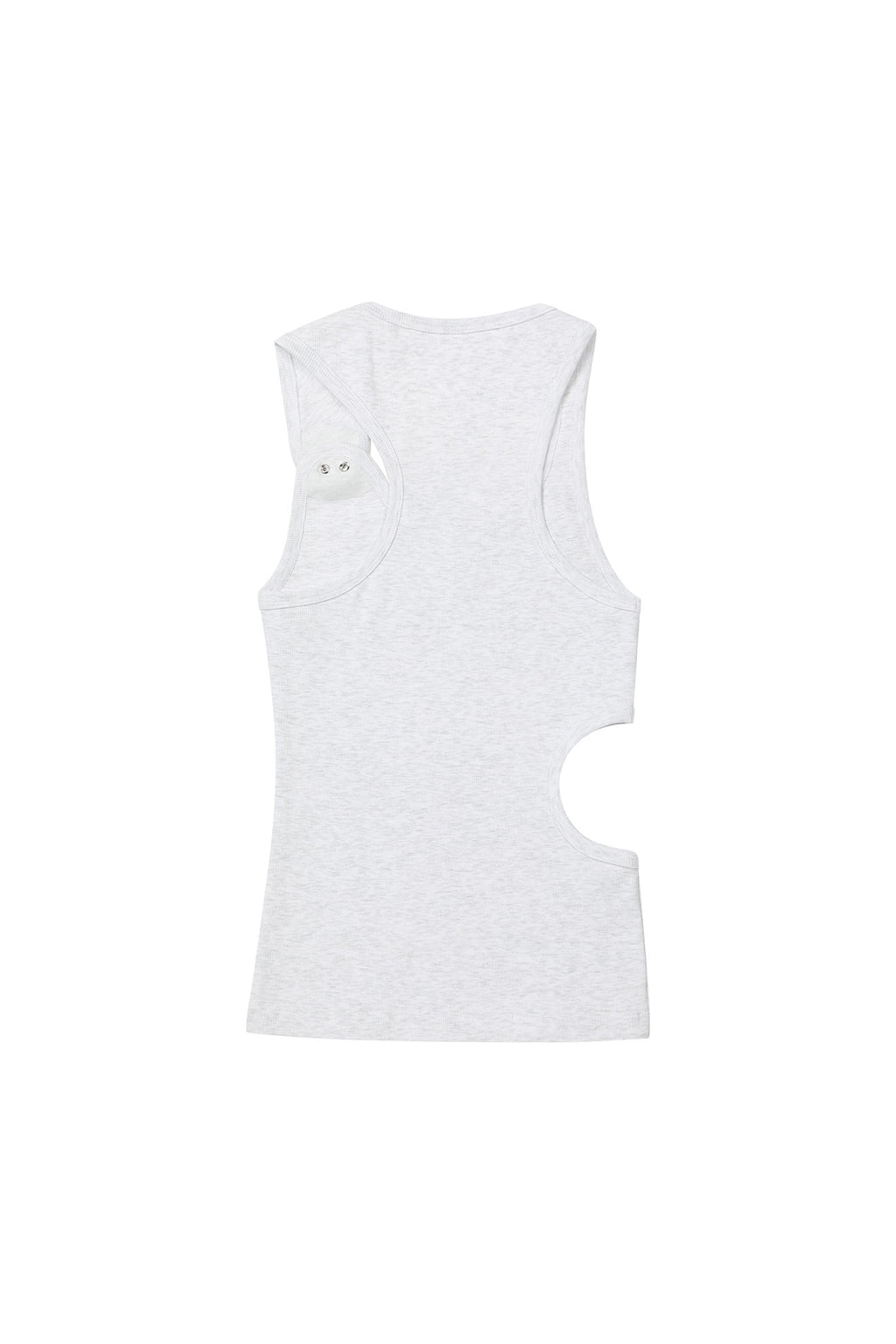 Deinet - Arc Snap Tank Top (Light Grey) product image 2 | TRAB K-Fashion Australia