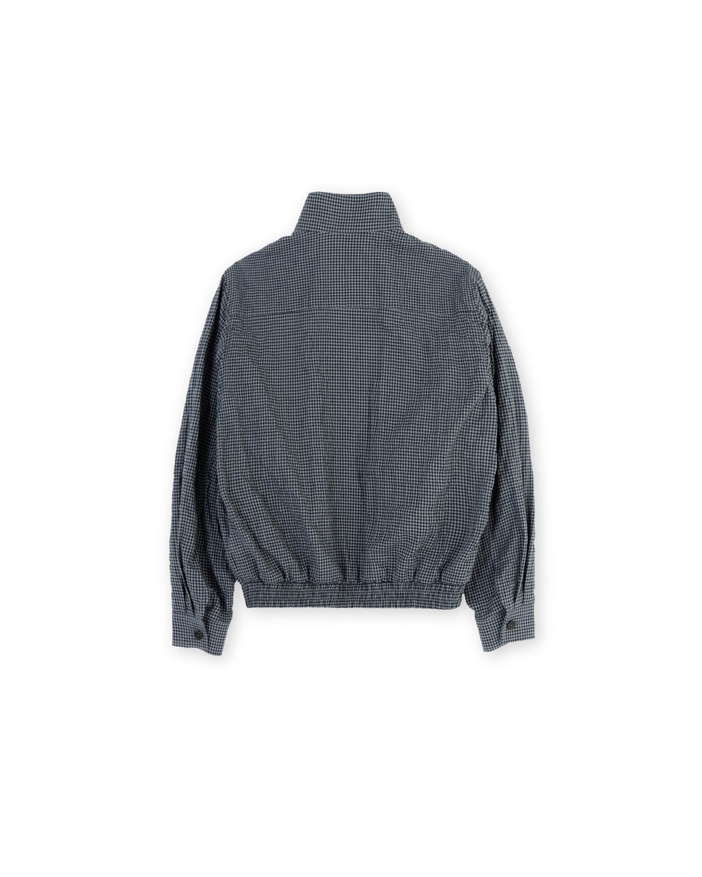 Brownyard - Organic Cotton Stand Collar Blouson (Grey Check) product image 6 | TRAB K-Fashion Australia