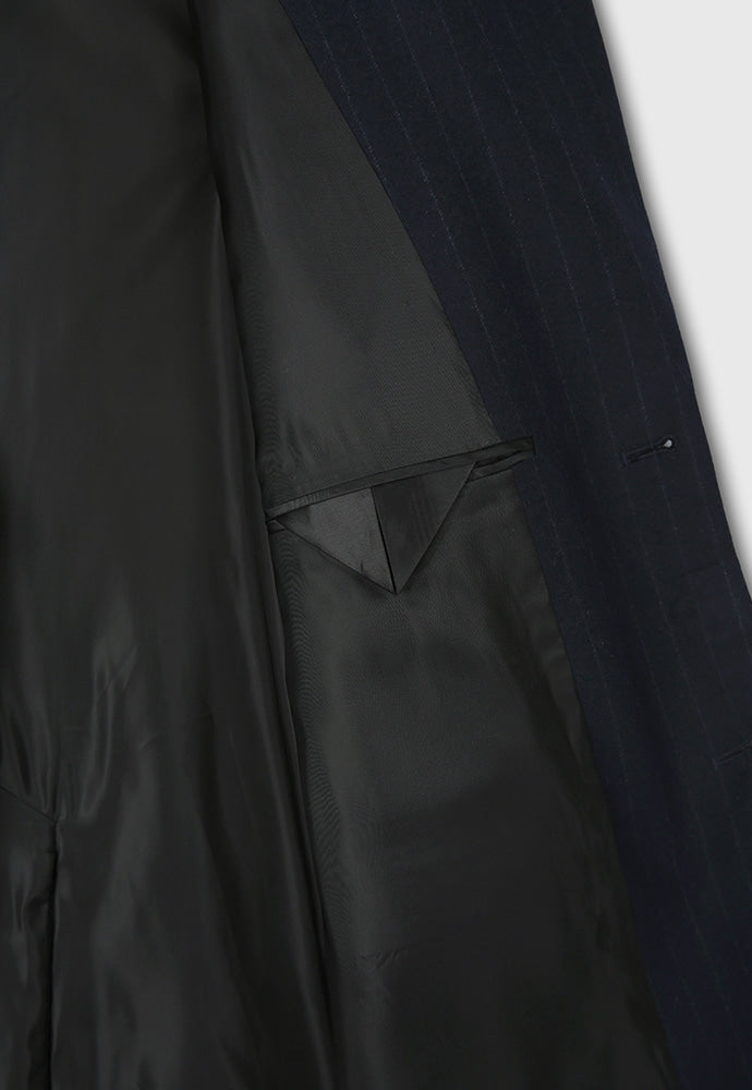 Tonywack - Virgin Wool Oversized Blazer (D.Navy Pinstripe) product image 12 | TRAB K-Fashion Australia