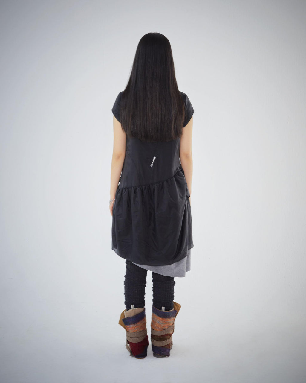 Coyseio - Puff Shirring One Piece (Black) product image 13 | TRAB K-Fashion Australia