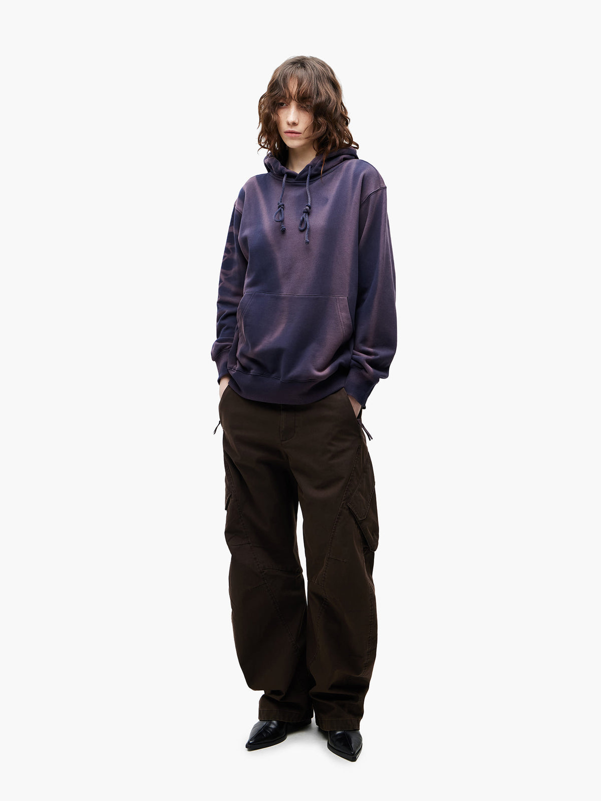 Jiyong Kim - Sun-Bleached Hoodie (Purple) product image 3 | TRAB K-Fashion Australia