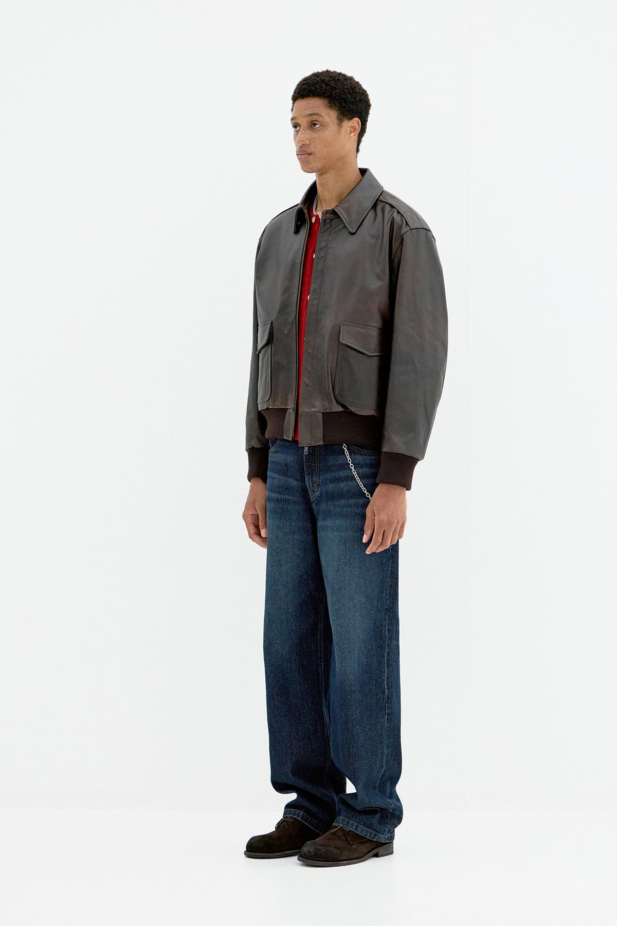 Coor - Twill Wash Brushed Jeans (Washed Indigo) product image 3 | TRAB K-Fashion Australia