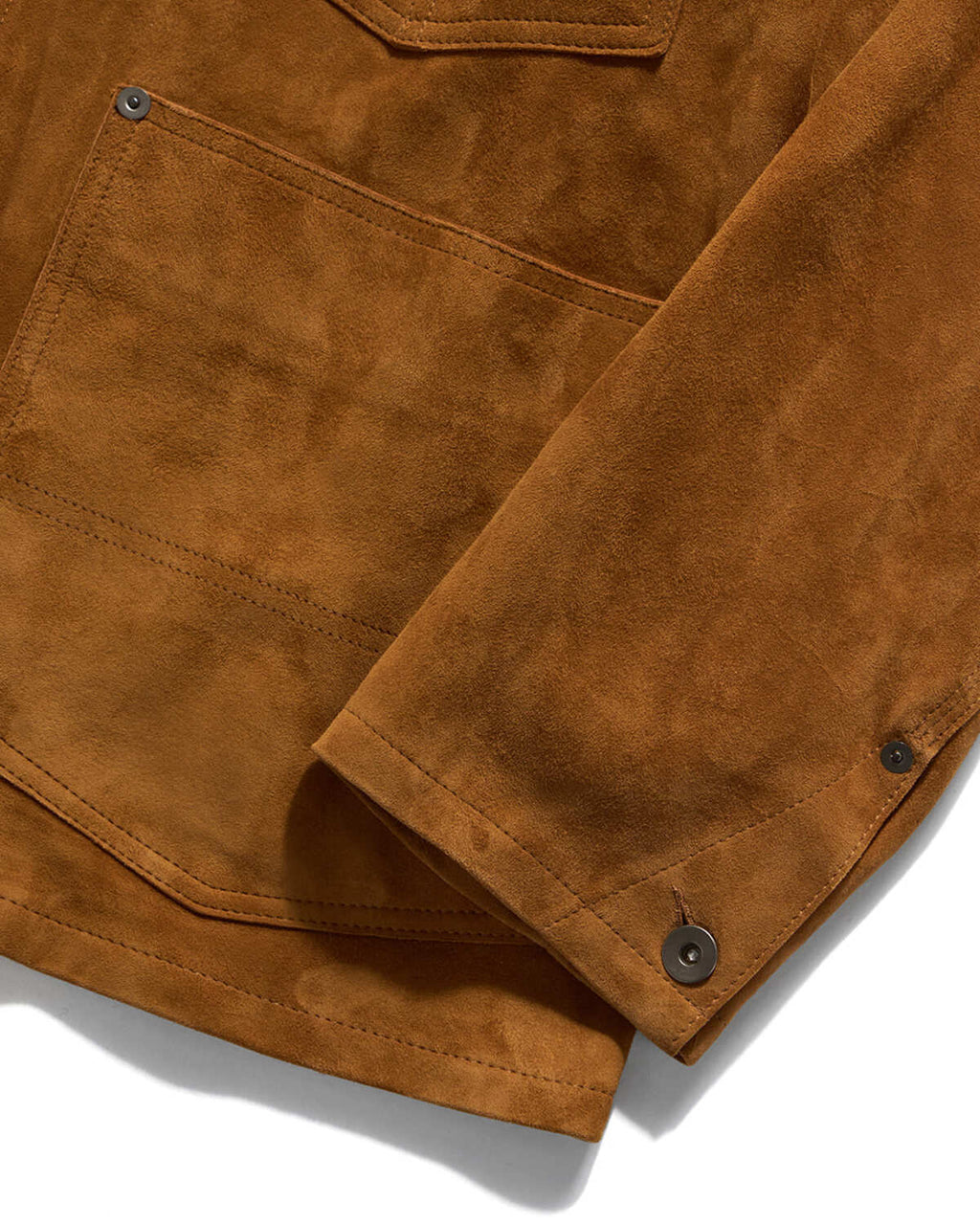 Eastlogue - Railman Work Leather Jacket (Beige Suede) product image 9 | TRAB K-Fashion Australia