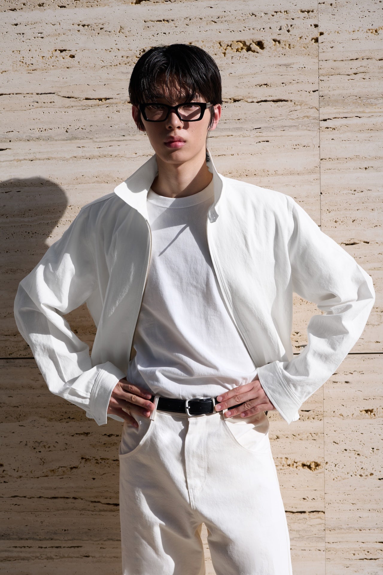 STU - Vintage Swing Jacket (White) product image 13 | TRAB K-Fashion Australia