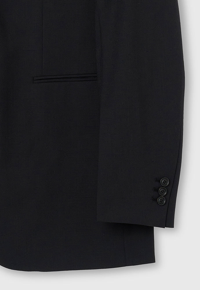 Tonywack - Tropical Wool Relaxed Tailored Jacket Summer Exclusive (Black) product image 15 | TRAB K-Fashion Australia