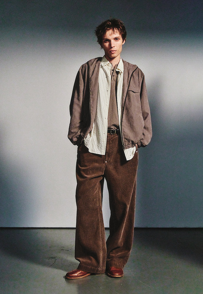 Art if acts - Vintage Wide Corduroy Pants (Smoky) product image 2 | TRAB K-Fashion Australia