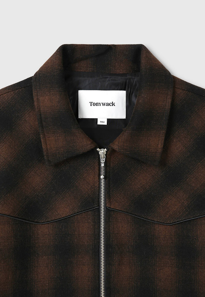 Tonywack - Ombré Wool Western Jacket (Brown/Black) product image 11 | TRAB K-Fashion Australia
