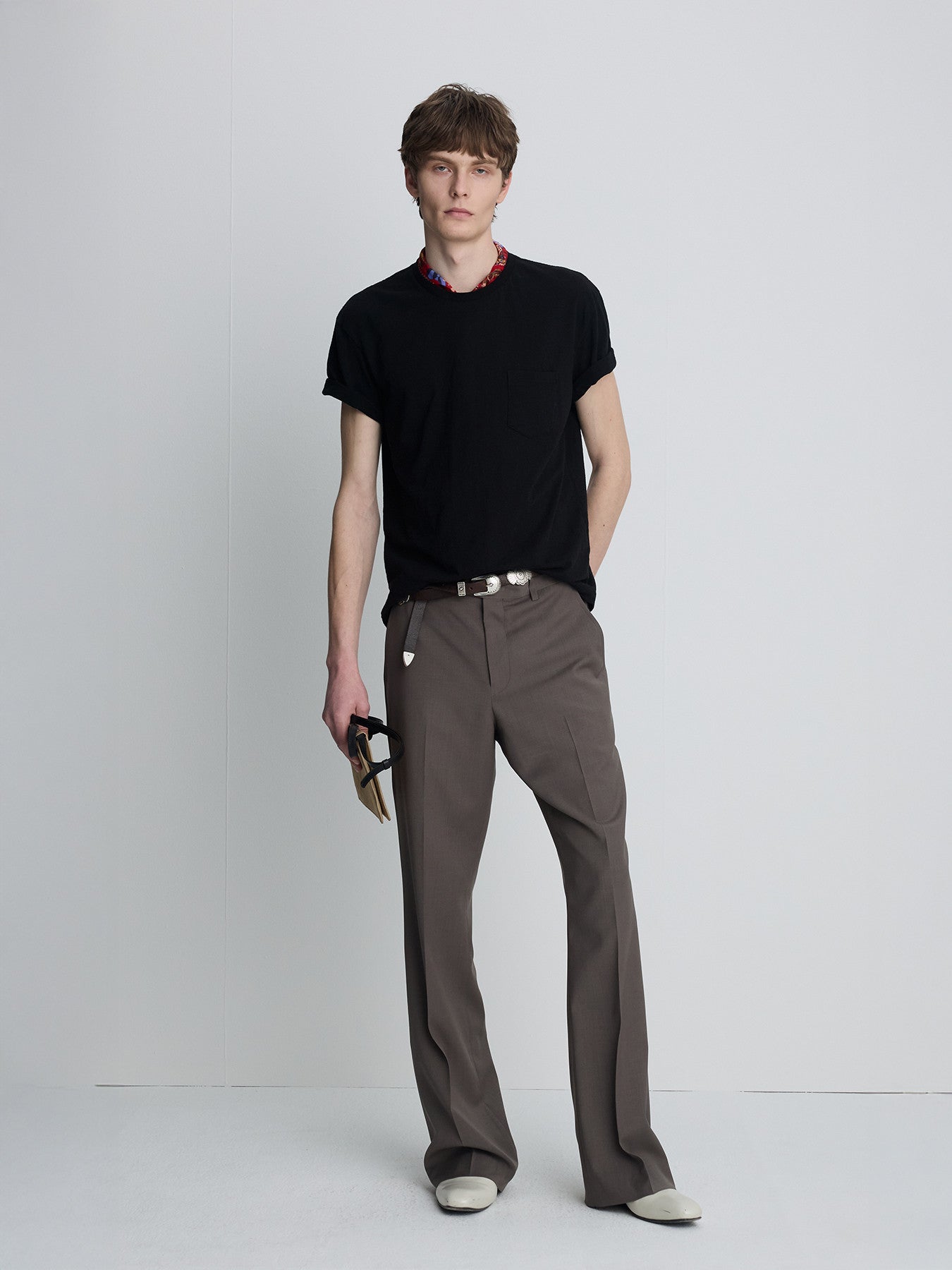 Tonywack - Soft Slub Jersey Pocket T-Shirt (Black) product image 2 | TRAB K-Fashion Australia