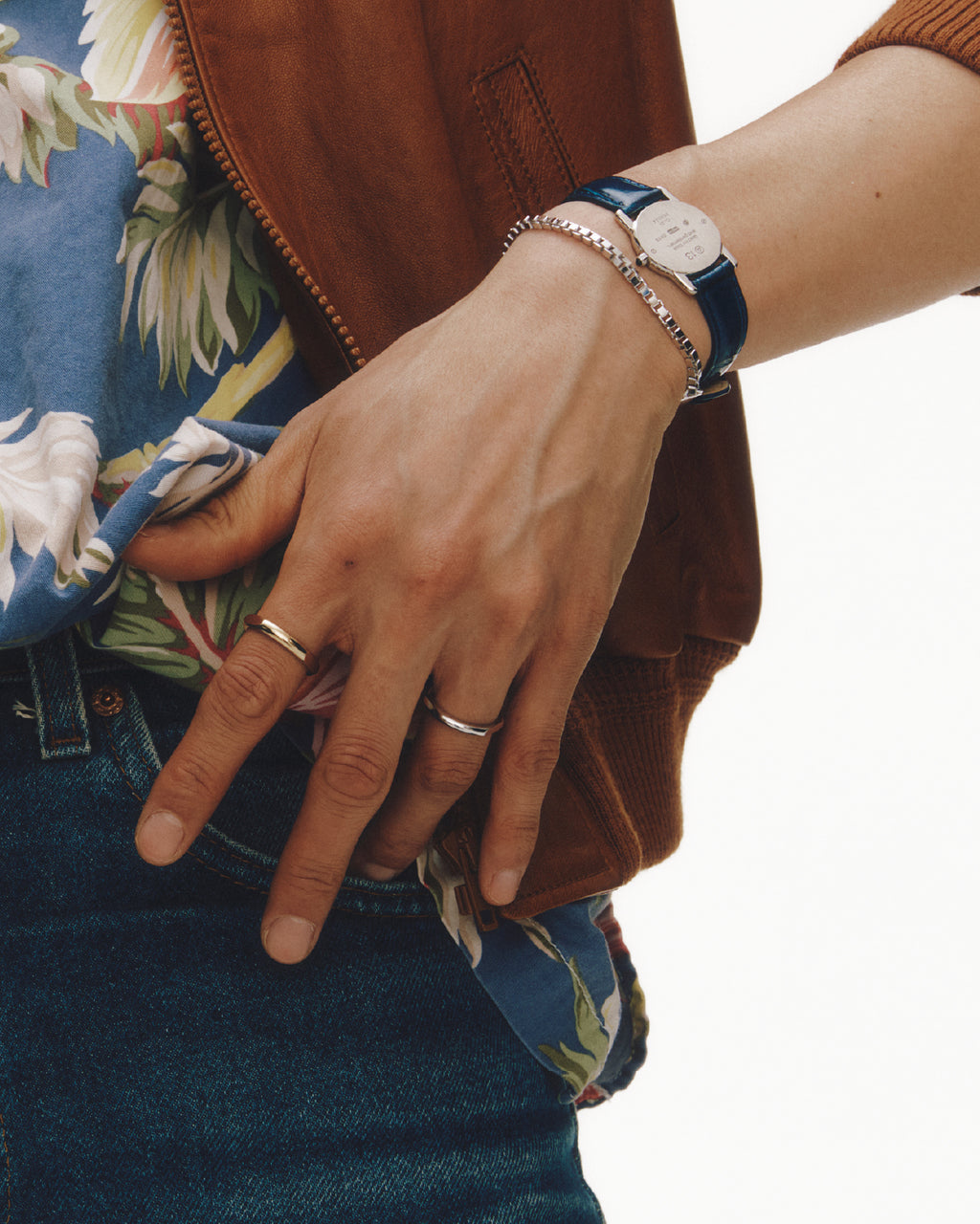 Numbering - 3 Sided Signet Ring (M) #7405 product image 2 | TRAB K-Fashion Australia