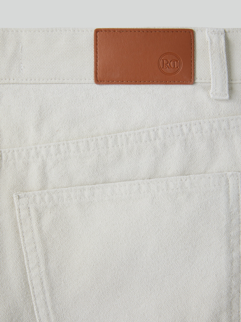 Recto - Vintage Painted Flared Pants (Ecru) product image 8 | TRAB K-Fashion Australia