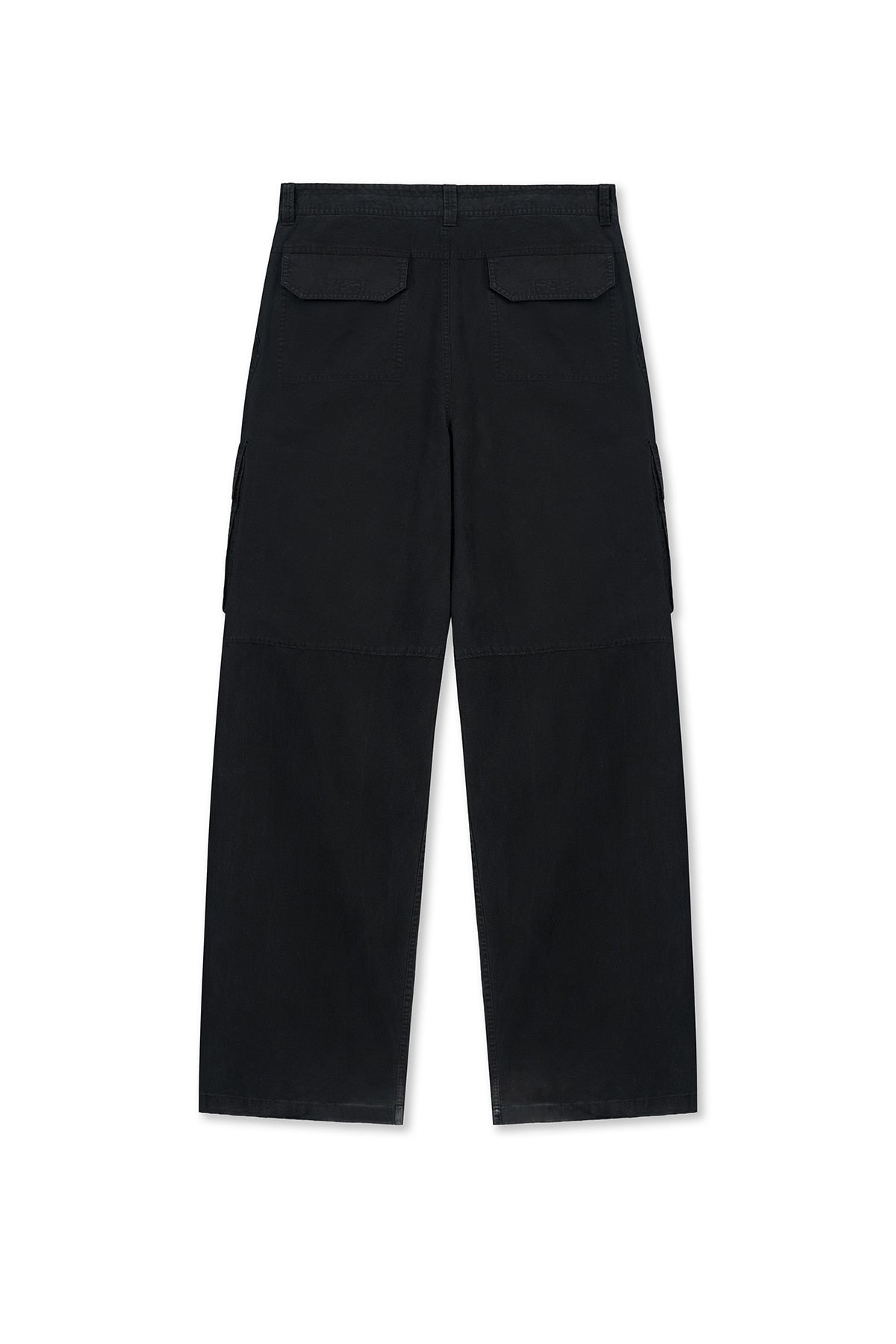 Matin Kim - Multi Pocket Utility Wide Pants (Black) product image 2 | TRAB K-Fashion Australia