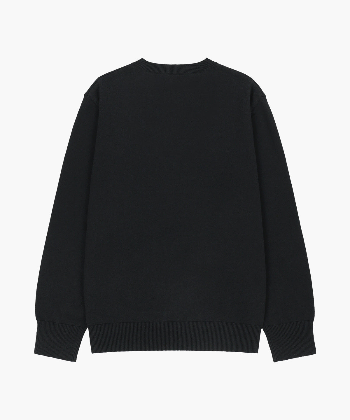 Marithe & Francois Girbaud - Micro Classic Logo V-neck Knit (Black) product image 6 | TRAB K-Fashion Australia