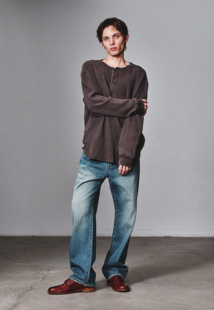 Art if acts - Regular 5P Denim Pants (Used Indigo) product image 5 | TRAB K-Fashion Australia