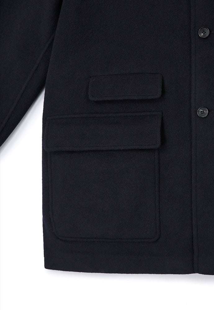 Art if acts - Handmade Car Coat (Melange Brown) product image 13 | TRAB K-Fashion Australia