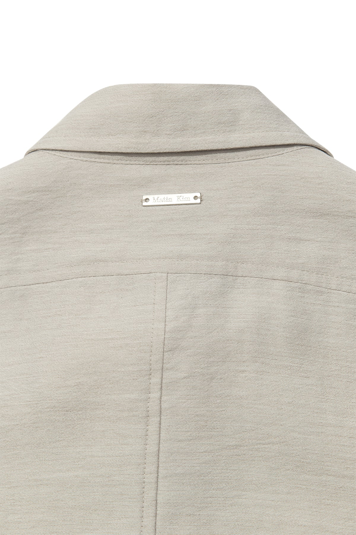 Matin Kim - Half Sleeve Light Blouson (Beige) product image 5 | TRAB K-Fashion Australia