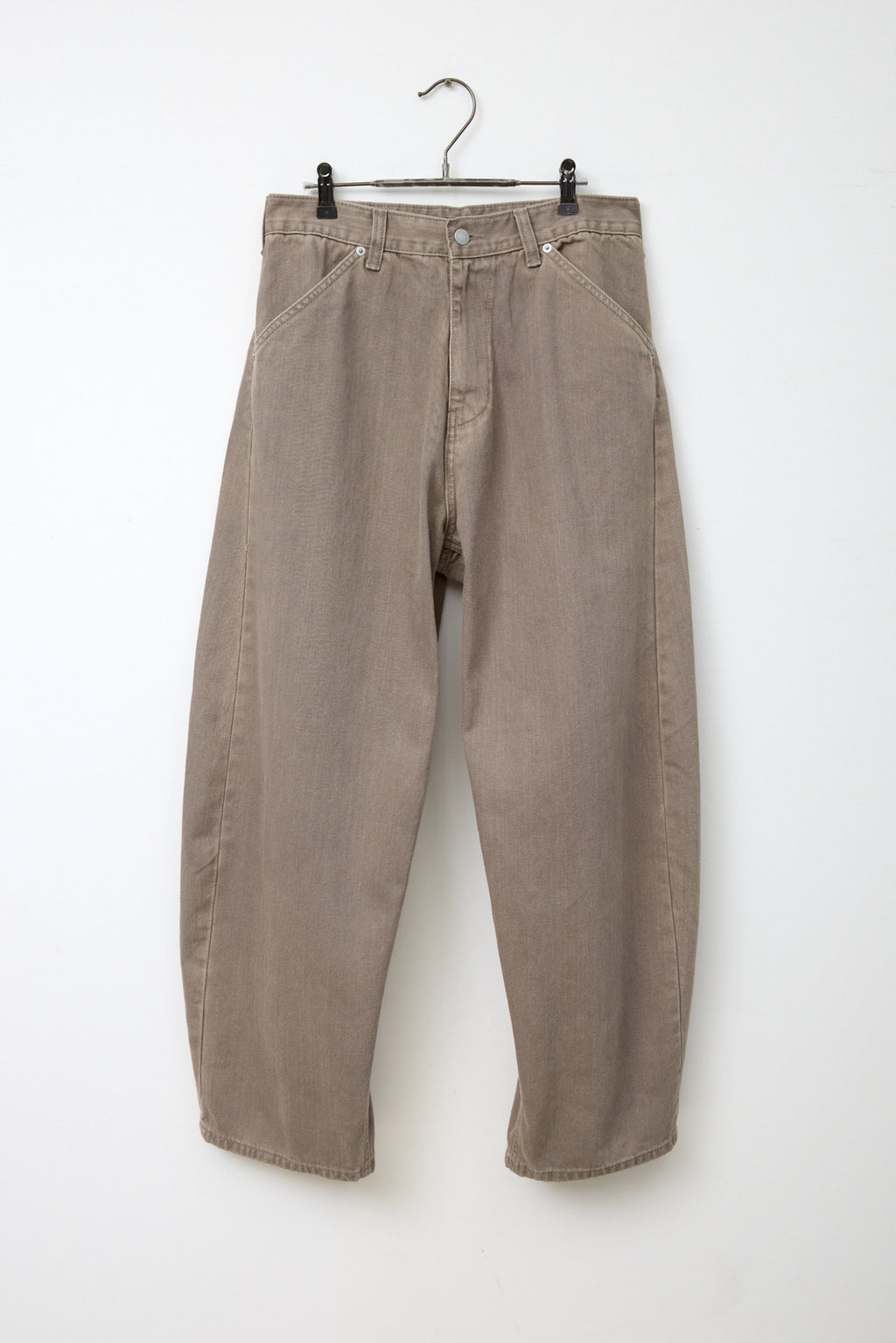 Hatchingroom - Curve Jeans Washed (Beige) product image 1 | TRAB K-Fashion Australia