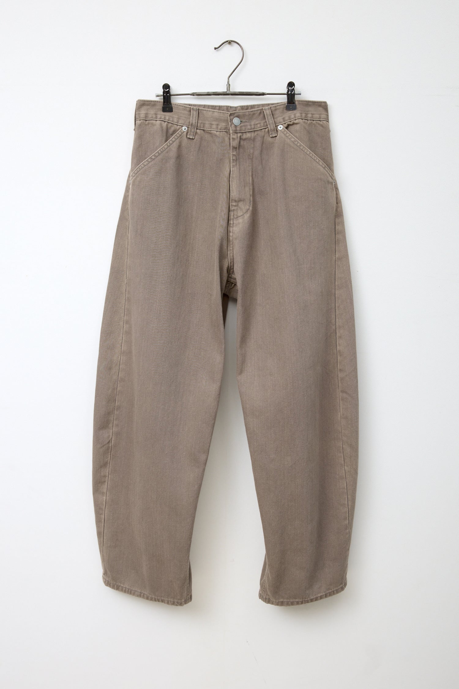 Hatchingroom - Curve Jeans Washed (Beige) product image 1 | TRAB K-Fashion Australia