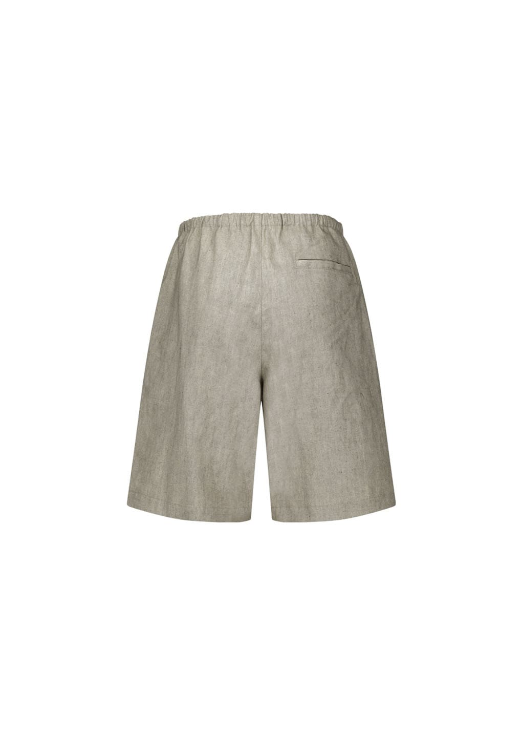 Amomento - Linen Drawstring Shorts (Beige) product image 6 | TRAB K-Fashion Australia
