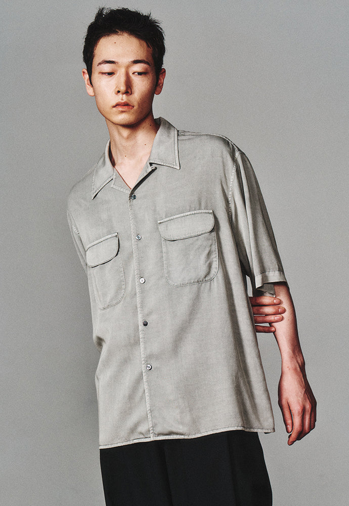 Art if acts - Tencel Two Pocket Half Shirt (Cliff) product image 5 | TRAB K-Fashion Australia