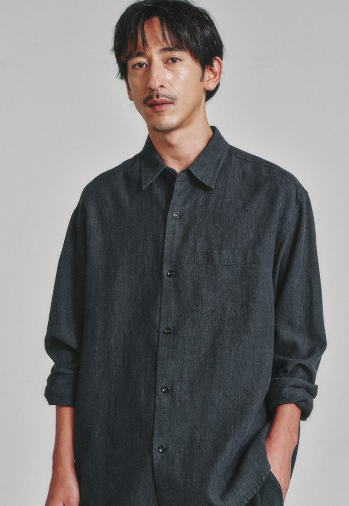 Art if acts - Washed Linen Shirt (Stone) product image 1 | TRAB K-Fashion Australia