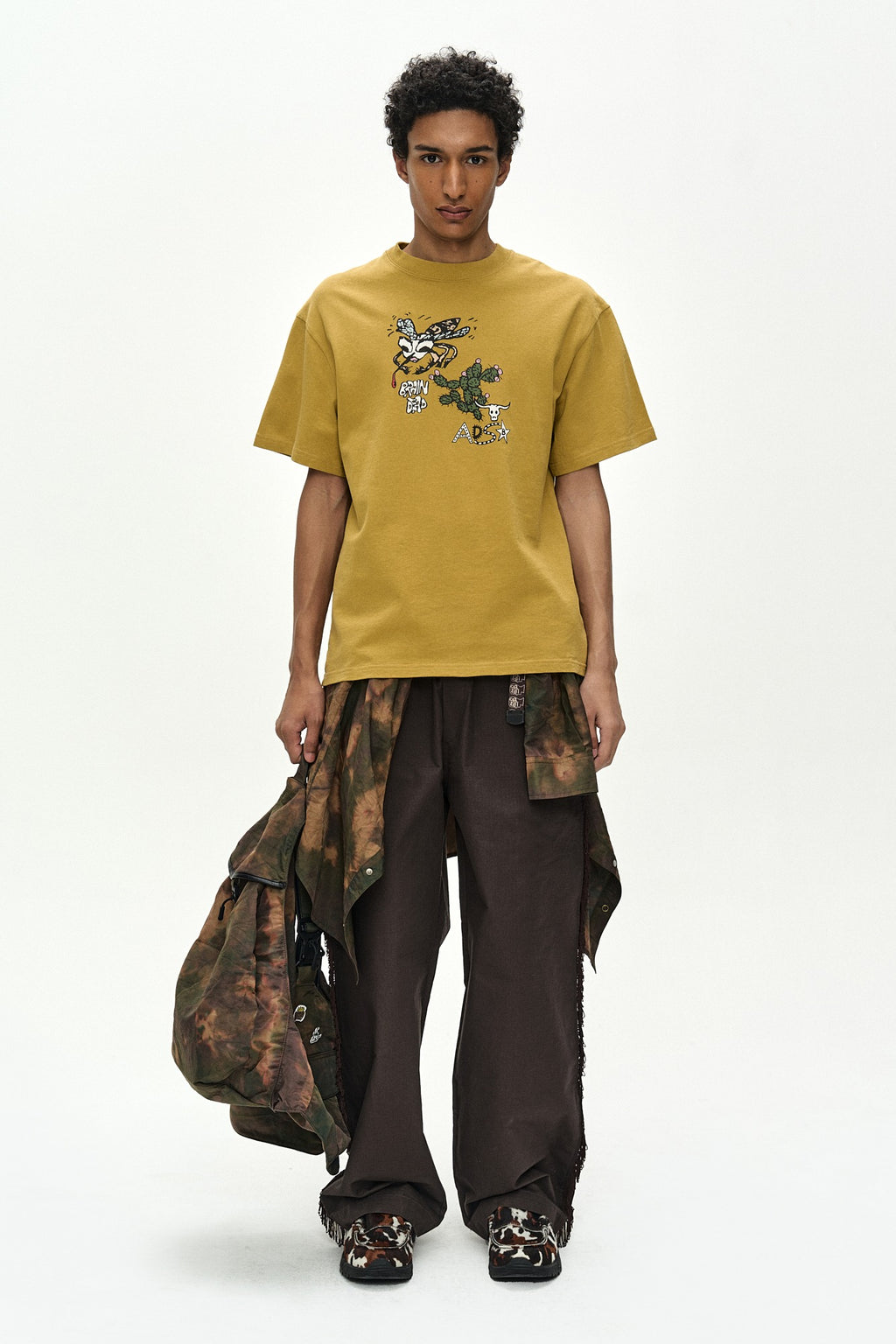 Andersson Bell - Anedrsson Bell X Brain Dead Mosquito T-Shirt (Amber) product image 1 | TRAB K-Fashion Australia