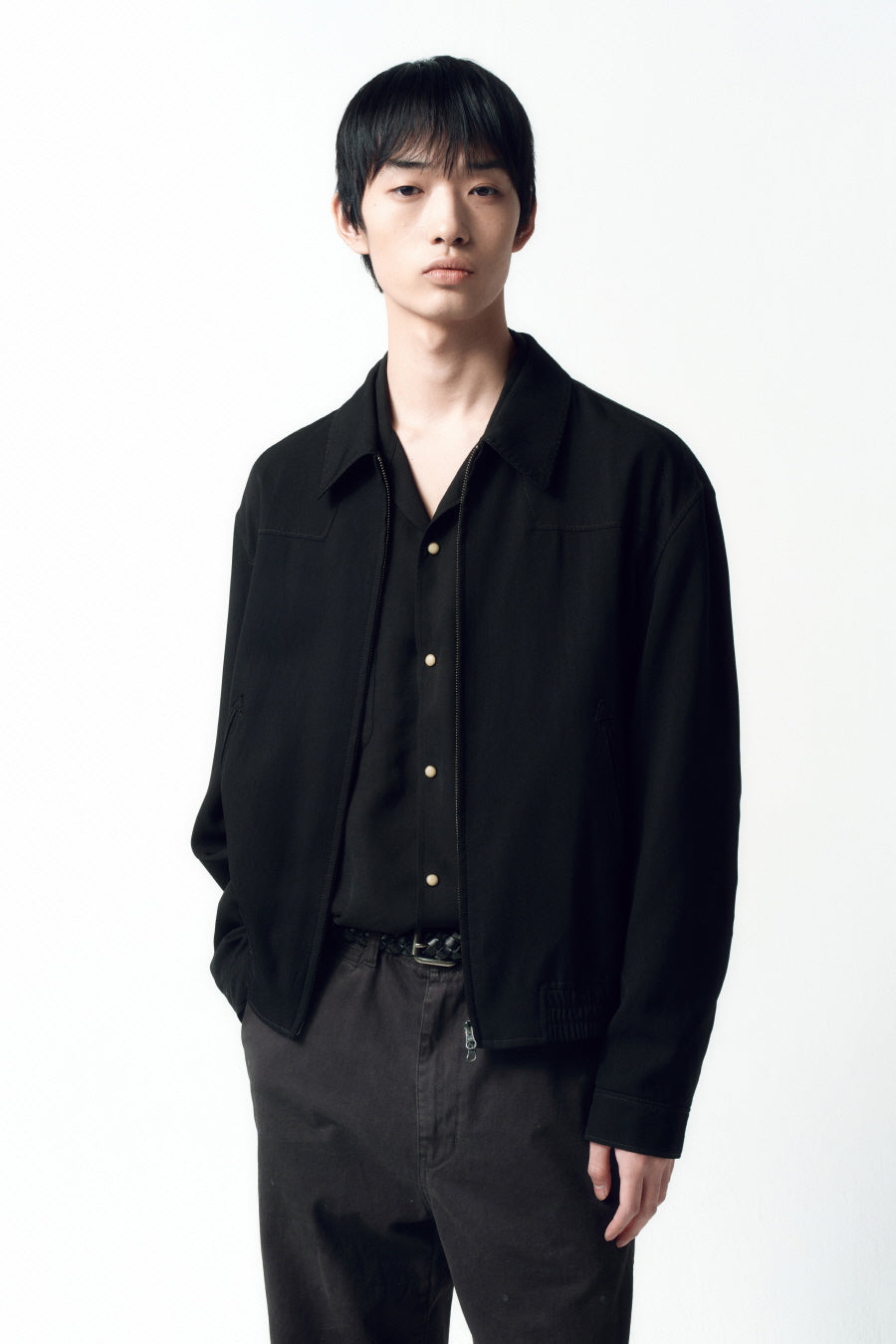 Insilence - Ricky Jacket (Black) product image 2 | TRAB K-Fashion Australia