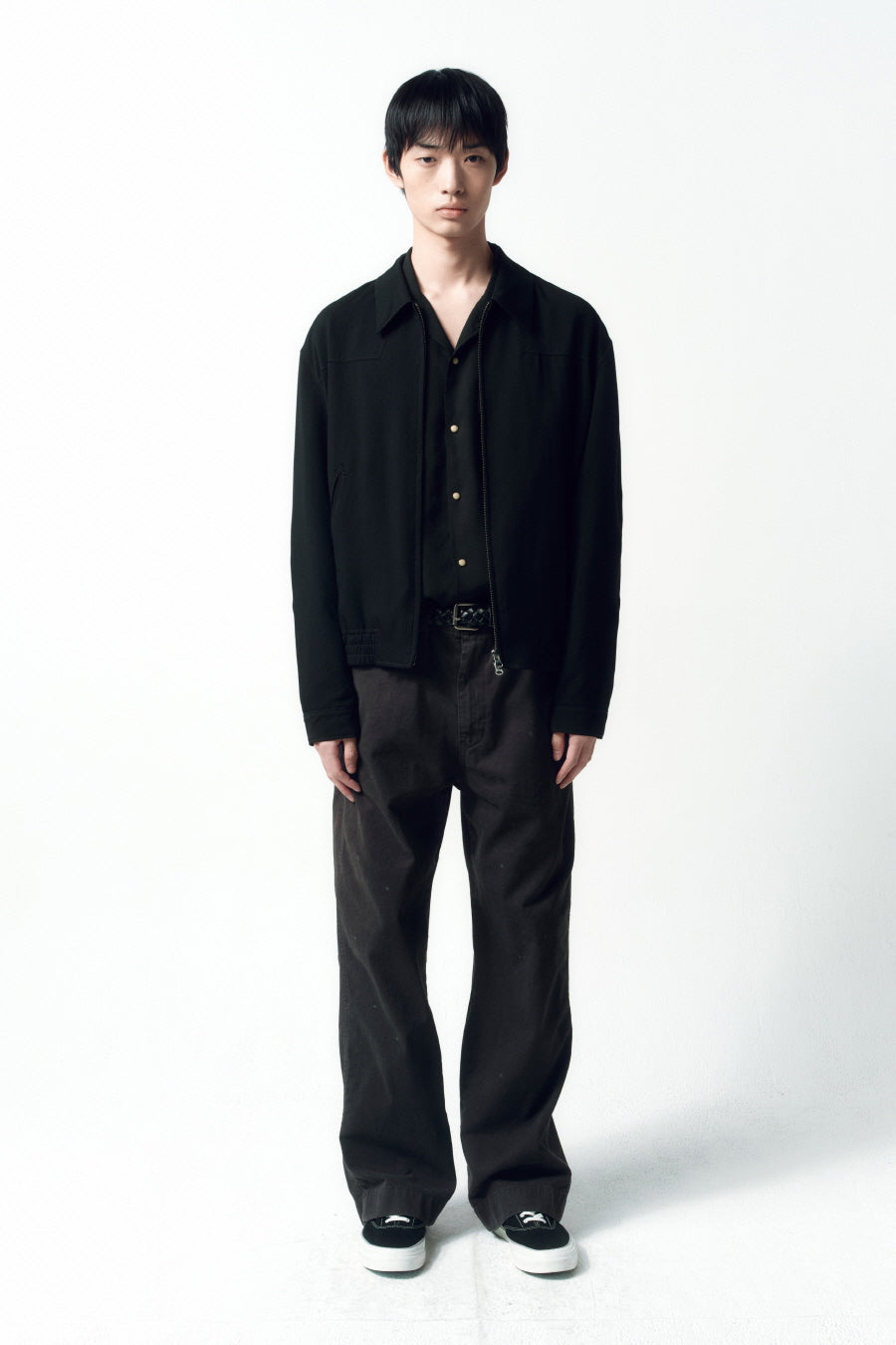 Insilence - Vintage Officer Chino Pants (Charcoal) product image 7 | TRAB K-Fashion Australia