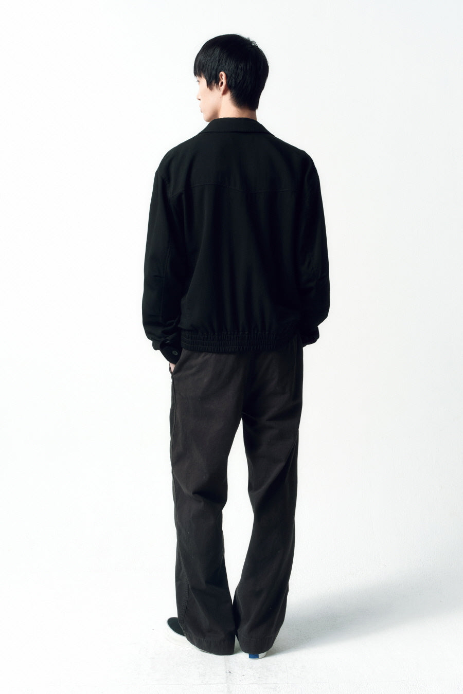 Insilence - Vintage Officer Chino Pants (Charcoal) product image 8 | TRAB K-Fashion Australia