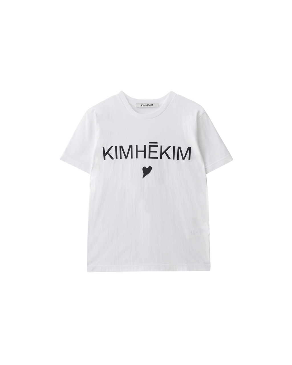 Kimhe Kim - Kimhekim Heart T-Shirt (White) product image 7 | TRAB K-Fashion Australia