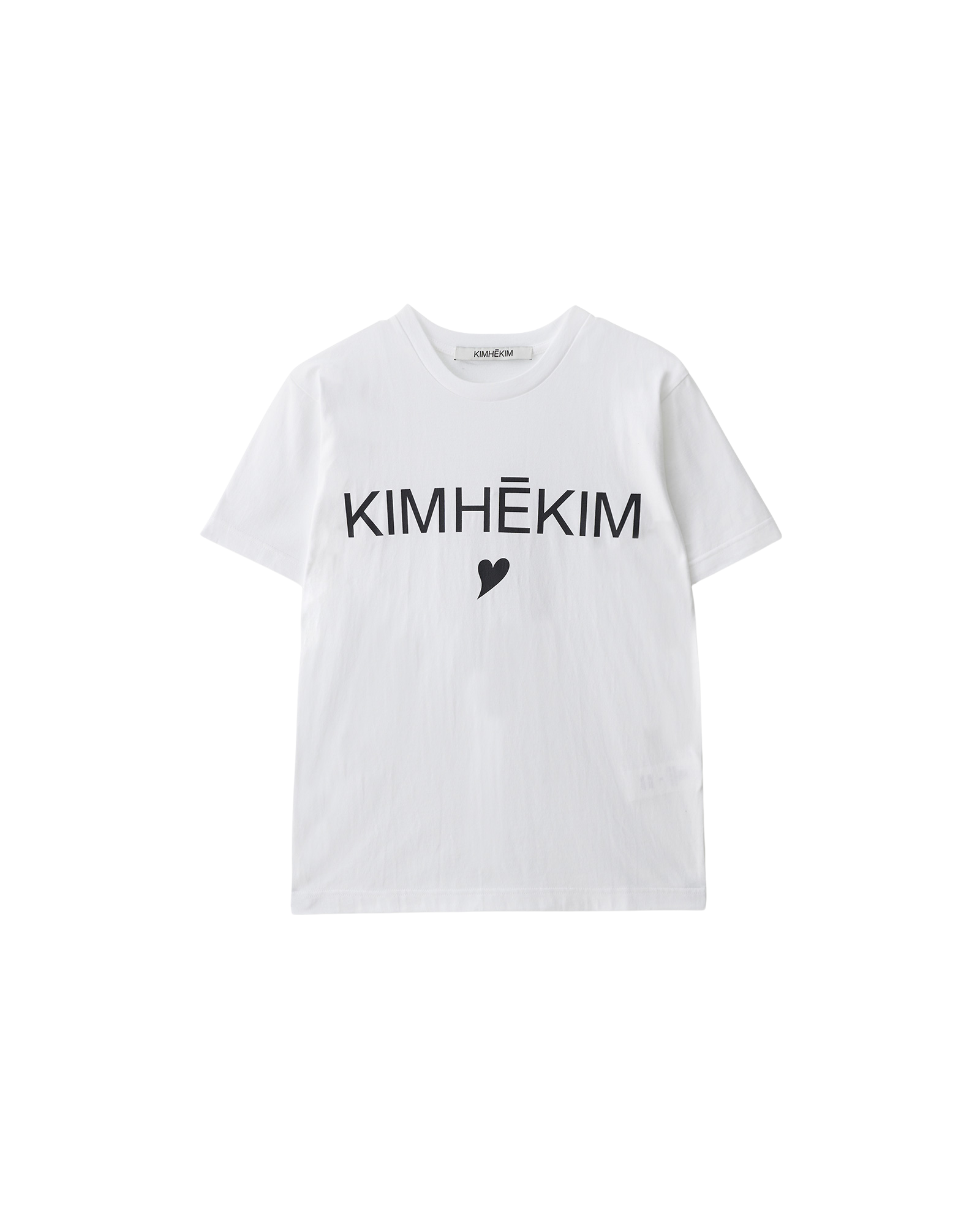 Kimhe Kim - Kimhekim Heart T-Shirt (White) product image 7 | TRAB K-Fashion Australia