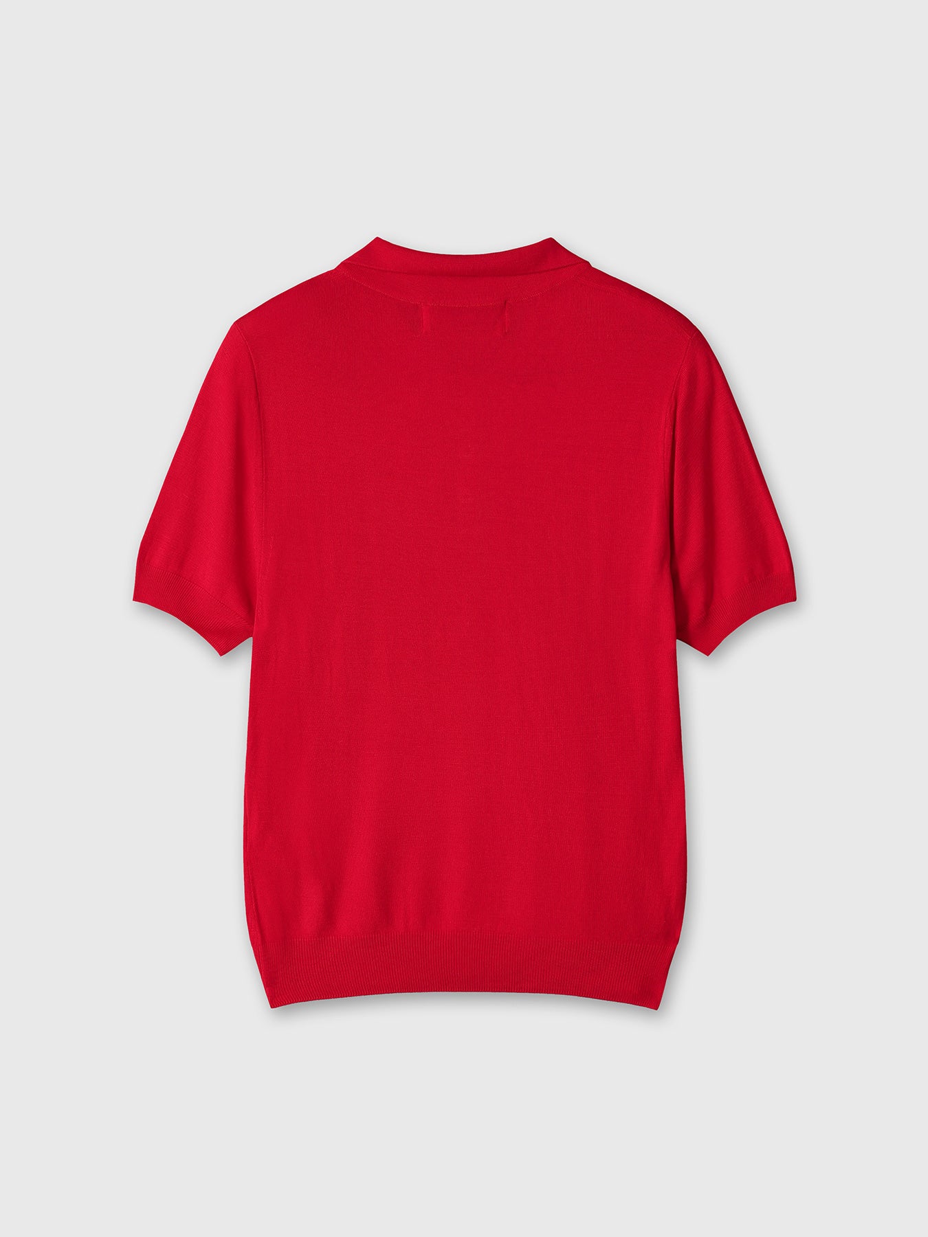 Tonywack - Silk Cotton Polo Shirt (Red) product image 9 | TRAB K-Fashion Australia