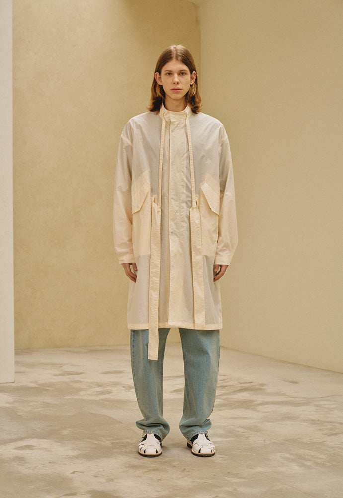 Art if acts - Belted Fishtail Shield (Cream) product image 2 | TRAB K-Fashion Australia